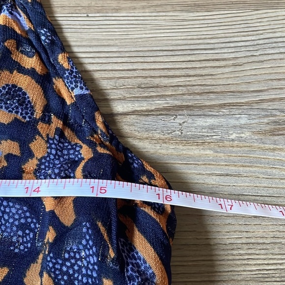 Anthropologie Sleeveless Halter Tank Multicolor Lined size XXS (0) Feminine NEW - Picture 7 of 14